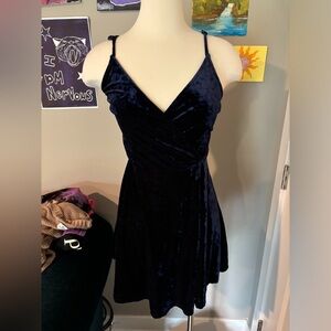 velvet dress